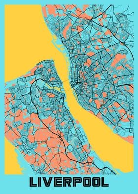 Liverpool Gloria City Map