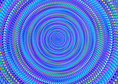 Colorful fractal pattern
