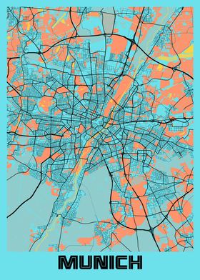 Munich Gloria City Map