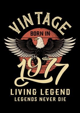 Vintage 1977 Born