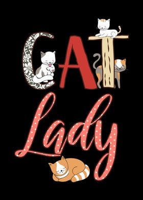 Cat Lady Cat Lover