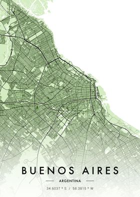 Buenos Aires City Map