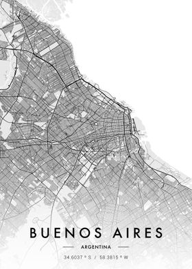 Buenos Aires City Map