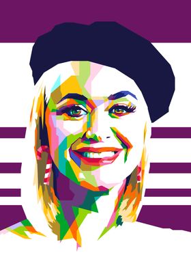 Katy Perry WPAP Artwork