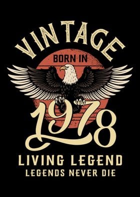 Vintage 1978 Born