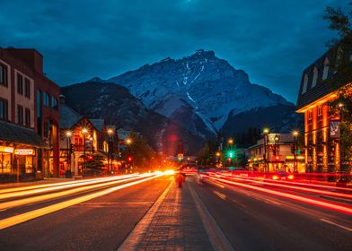 Downtown Banff Canada