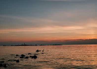 Sunset at the Beach