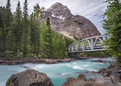 Yoho BC River Bridge