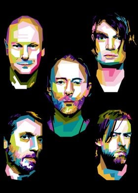 radiohead band wpap 