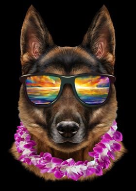 German Shepherd Dog Hawaii