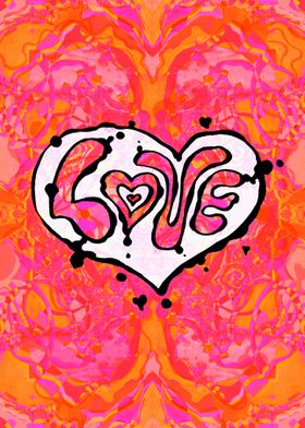 Psychedelic Love Art