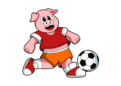 Pig Soccer Sports