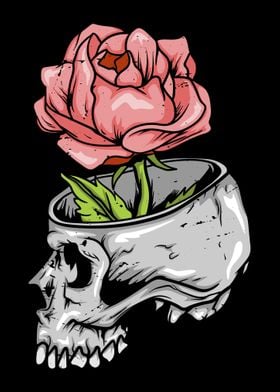 Skull and Roses