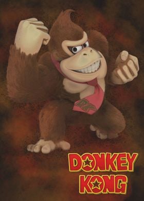 Super Smash Bros Movie Nintendo Mario Sonic Donkey Kong Poster Wall Decor  Poster Canvas - Mugteeco