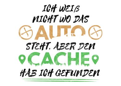 Witziger Geocache Spruch