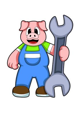 Pig Craftsman Wrench