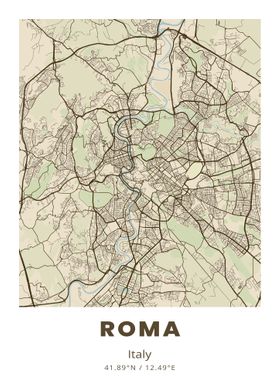 Roma City Map