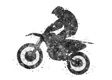 Motocross dirt bike 