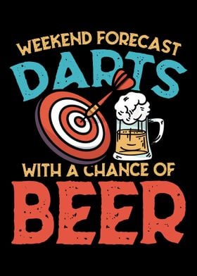 Dart Darts Beer Weekend