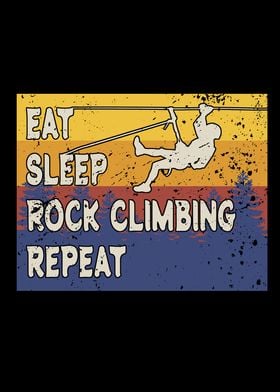 Rock Climbing Retro