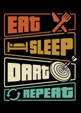 Eat Sleep Dart Repeat