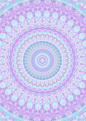 Psychedelic Groovy Mandala