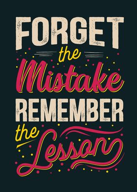 Forget The Mistake