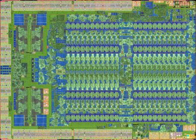 Xbox OneX AMD APU Die Shot