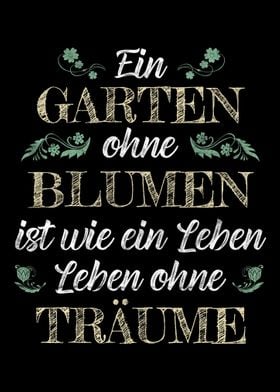 Netter Gartenarbeit Spruch