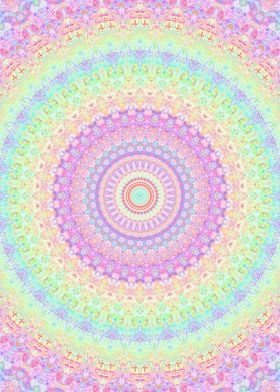 Boho Pastel Mandala