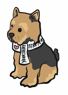 Yorkshire Terrier dog