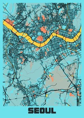 Seoul Gloria City Map