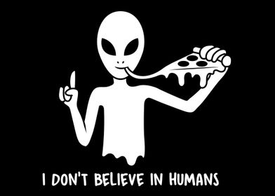 Alien Space Fan Funny