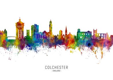 Colchester Skyline England