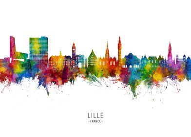 Lille Skyline France