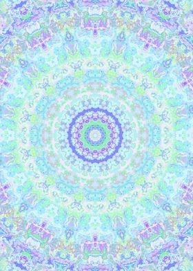 Groovy Colorful Mandala