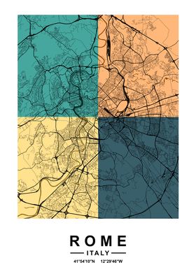 Rome Color Maps 