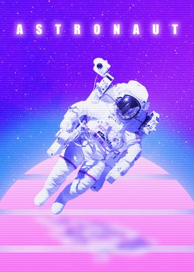 Astronaut Floating