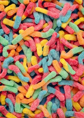 mix gummy worm