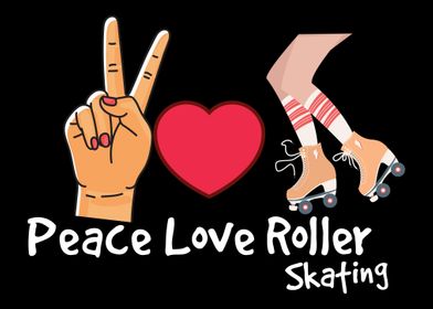 Peace Love Roller Skating 