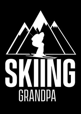 Skiing Grandpa