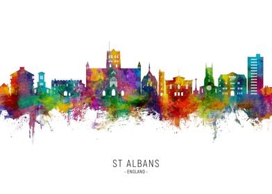 St Albans Skyline England