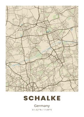 Schalke City Map