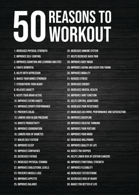 50 Reasons to Workout