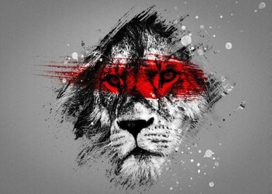 Lion Grunge