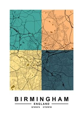 Birmingham England Color