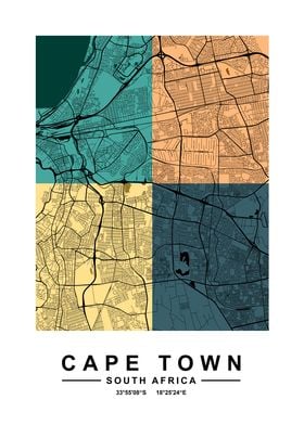 Cape Town Color Map