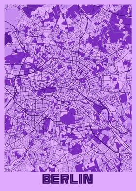 Berlin Lavender Map