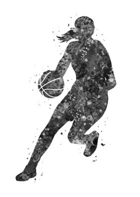 Basketball player girl