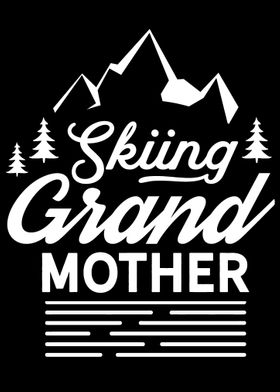 Skiing Grandmother